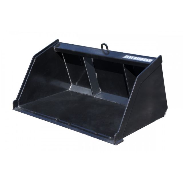 52" Bucket, Mini, snow & mulch w/ bolt on edge